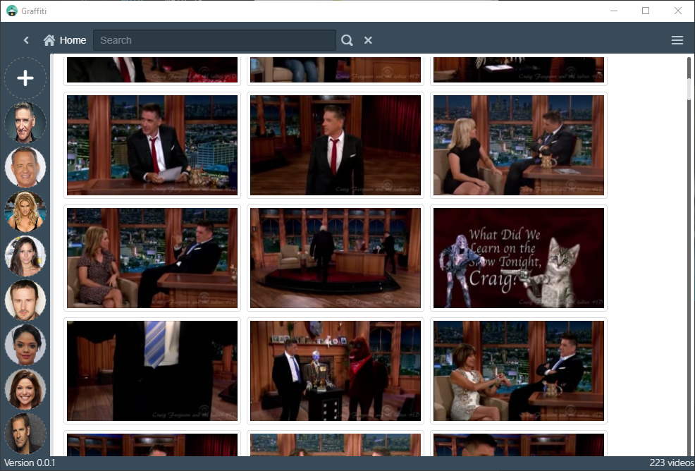 All your videos are shown, click and see more details